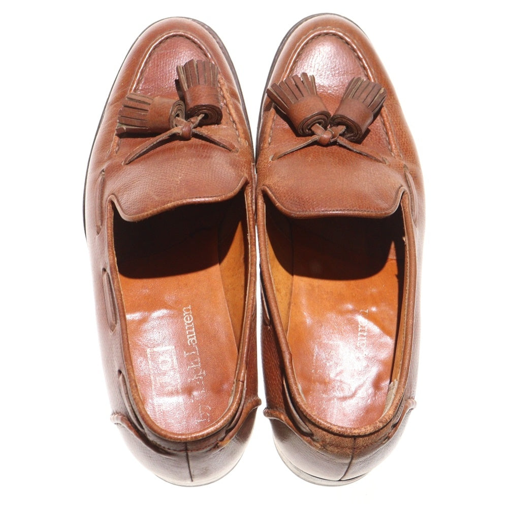 POLO RALPH LAUREN(ポロラルフローレン) タッセルローファー レザーシューズ ブラウン