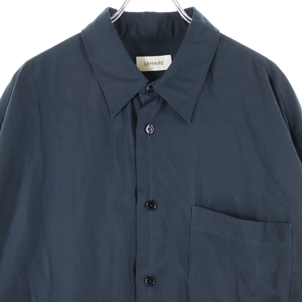 LEMAIRE(ルメール) RELAXED SHIRT リラックスシャツ リヨセル長袖ボタンシャツ ブラック SH1039 LF1126