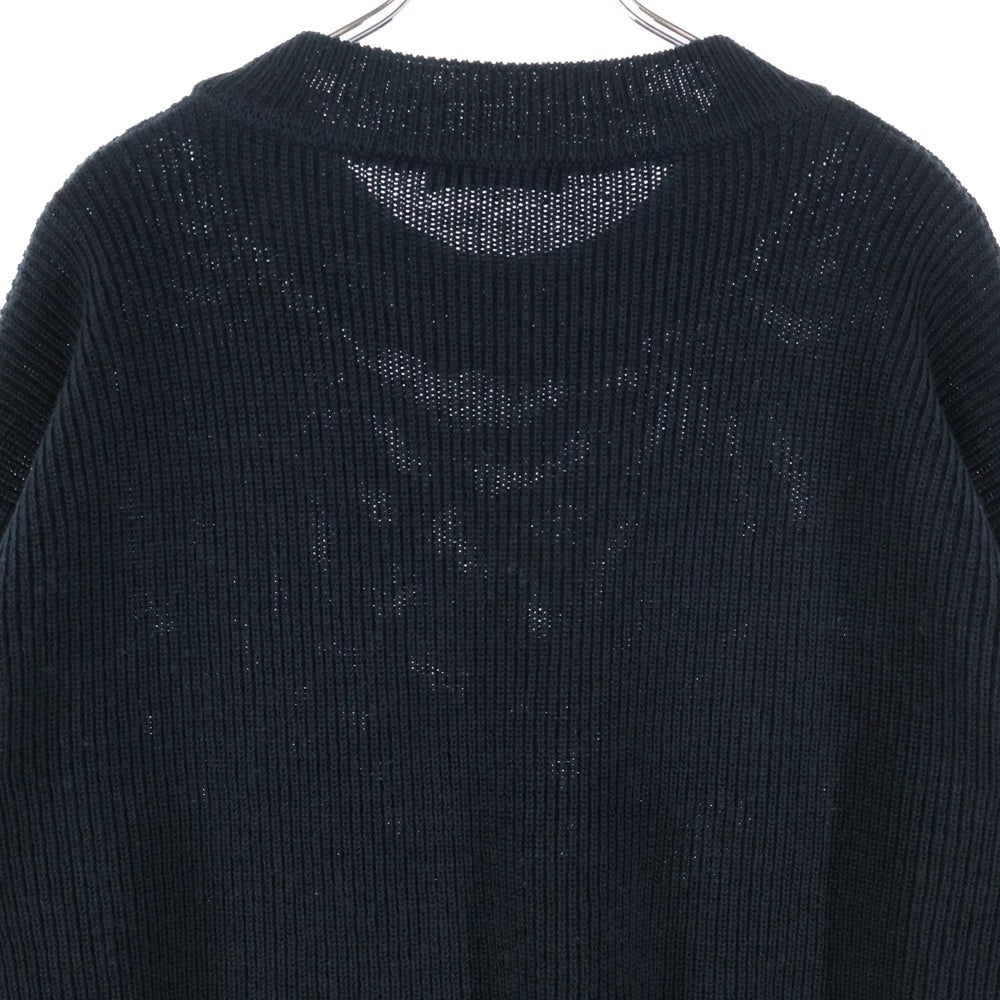 LEMAIRE(ルメール) BOXY ROUND NECK SWEATER ボックスラウンドネック ウールニットセーター ブラック TO1419 LK1042