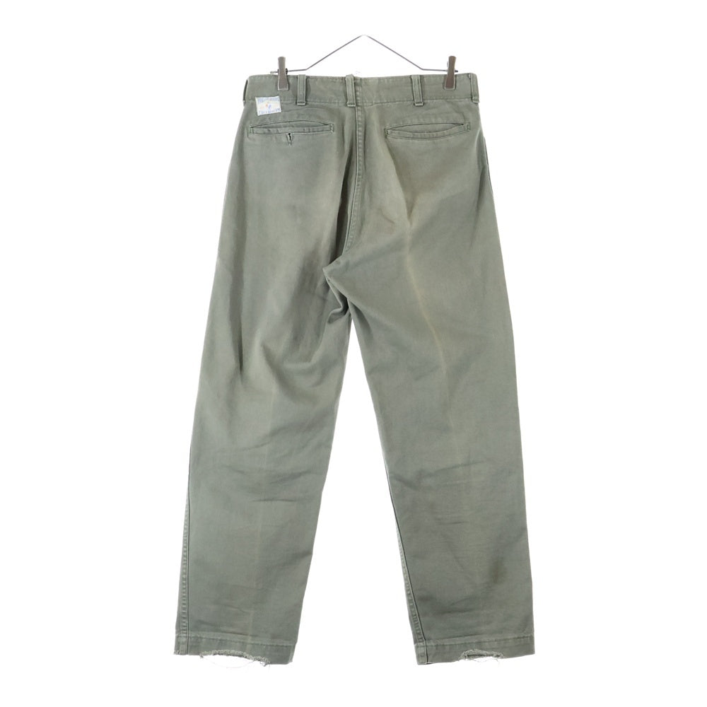 VINTAGE(ヴィンテージ) 60S FRISKO JEENS BY CAN'T BUST'EM ヴィンテージ フリスコジーンズ コットンツイル ジップフライワークパンツ カーキ
