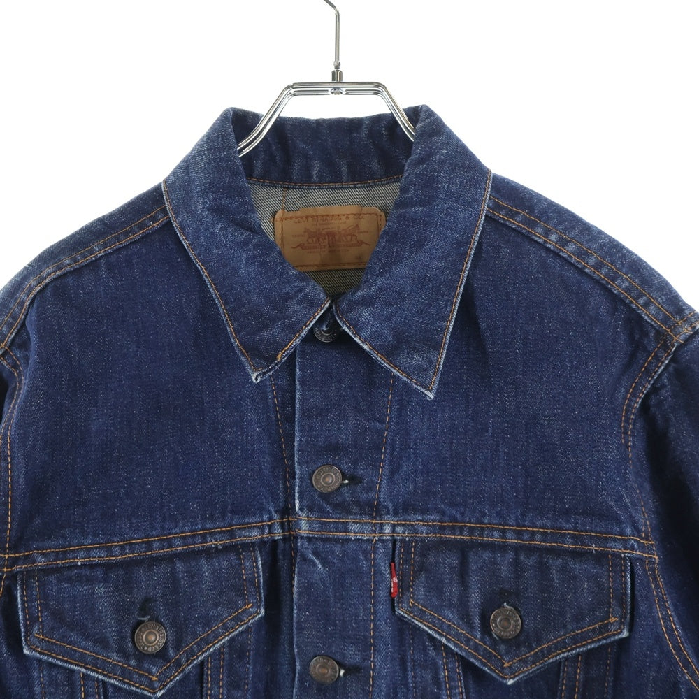 Levi's(リーバイス) 70S VINTAGE 70505-0217 ヴィンテージ BIGE 不均等V ボタン裏525 小パッチ デニムトラッカージャケット インディゴ