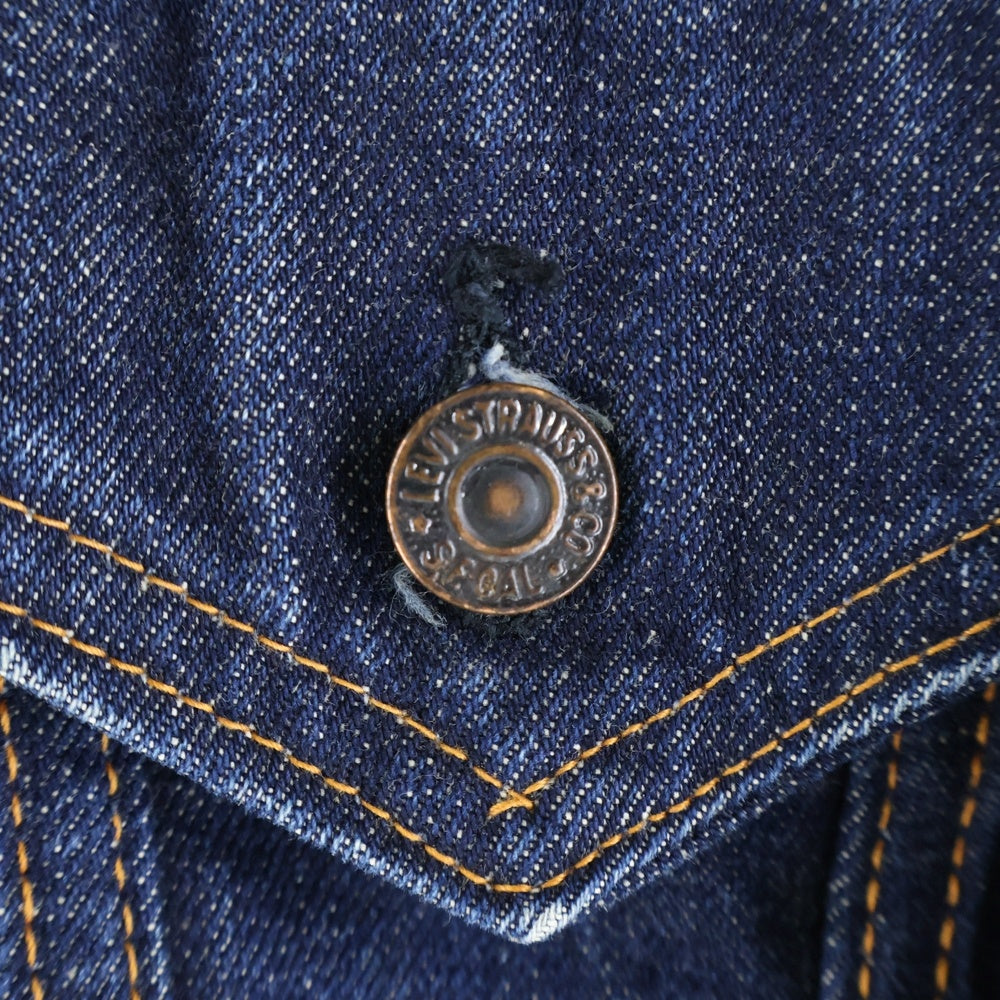 Levi's(リーバイス) 70S VINTAGE 70505-0217 ヴィンテージ BIGE 不均等V ボタン裏525 小パッチ デニムトラッカージャケット インディゴ