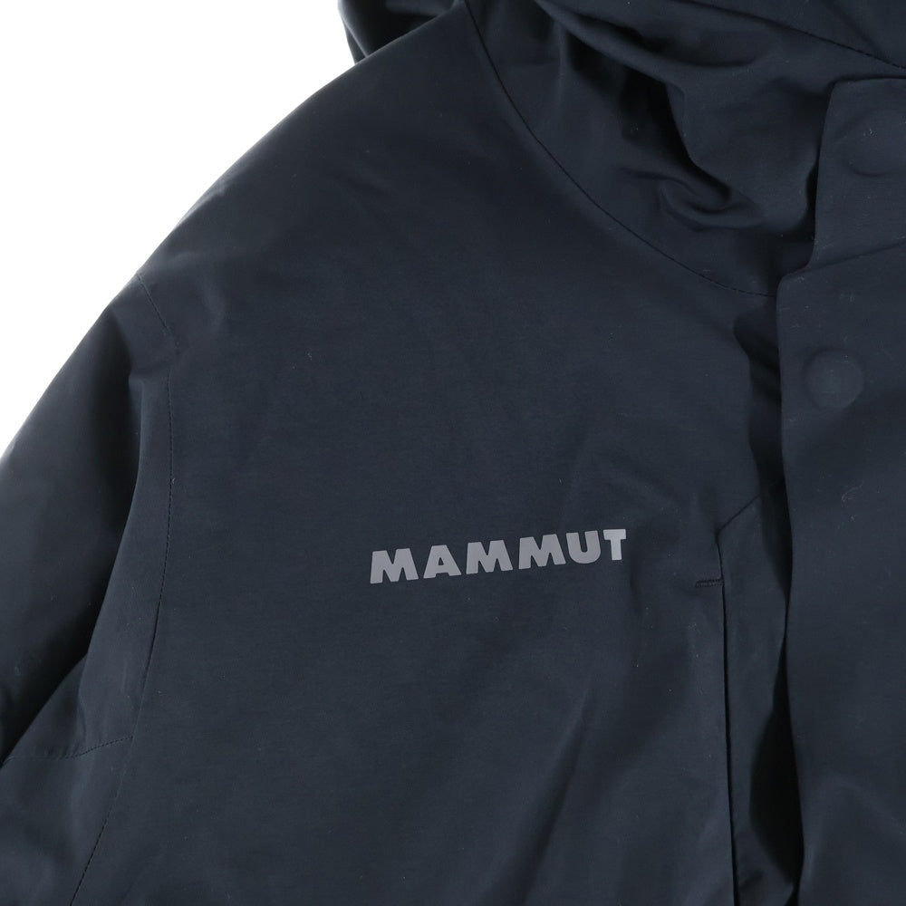 MAMMUT(マムート) Floeberg HS Thermo Hooded Coat AF フローバーグ ハードシェル サーモ フーデッド コート アジアンフィット ダウン ジャケット ブラック 1010‐29131