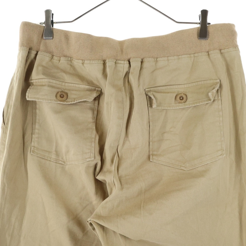 CHAMPION(チャンピオン) ドローストリング ツイルロング ジョガーパンツ ベージュ C3-J219