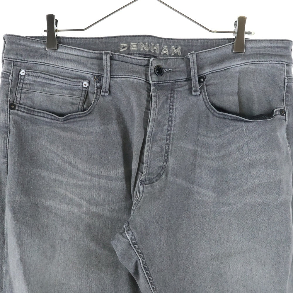 DENHAM(デンハム) RAZAOR ラゾール コットン ストレート テーパードデニムパンツ グレー