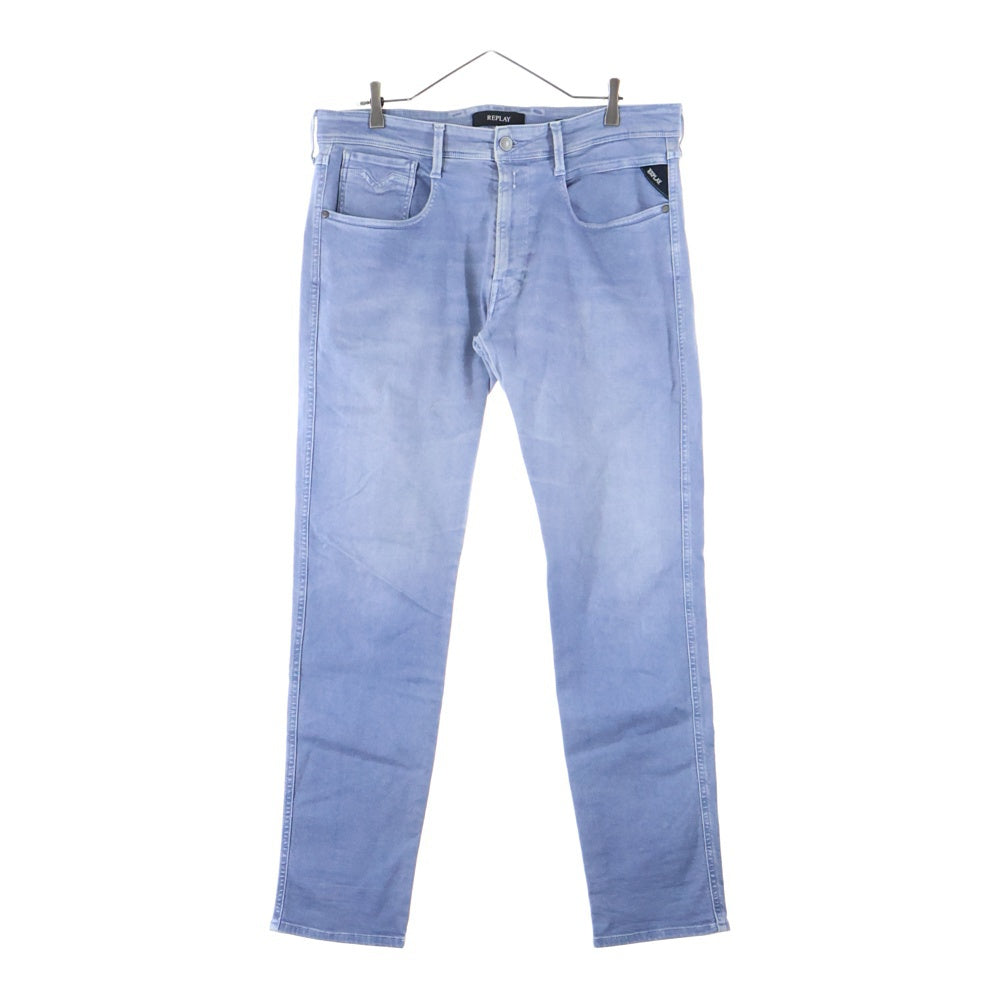 REPLAY(リプレイ) ANBASS アンバス ジップフライ デニムパンツ ライトブルー MC914