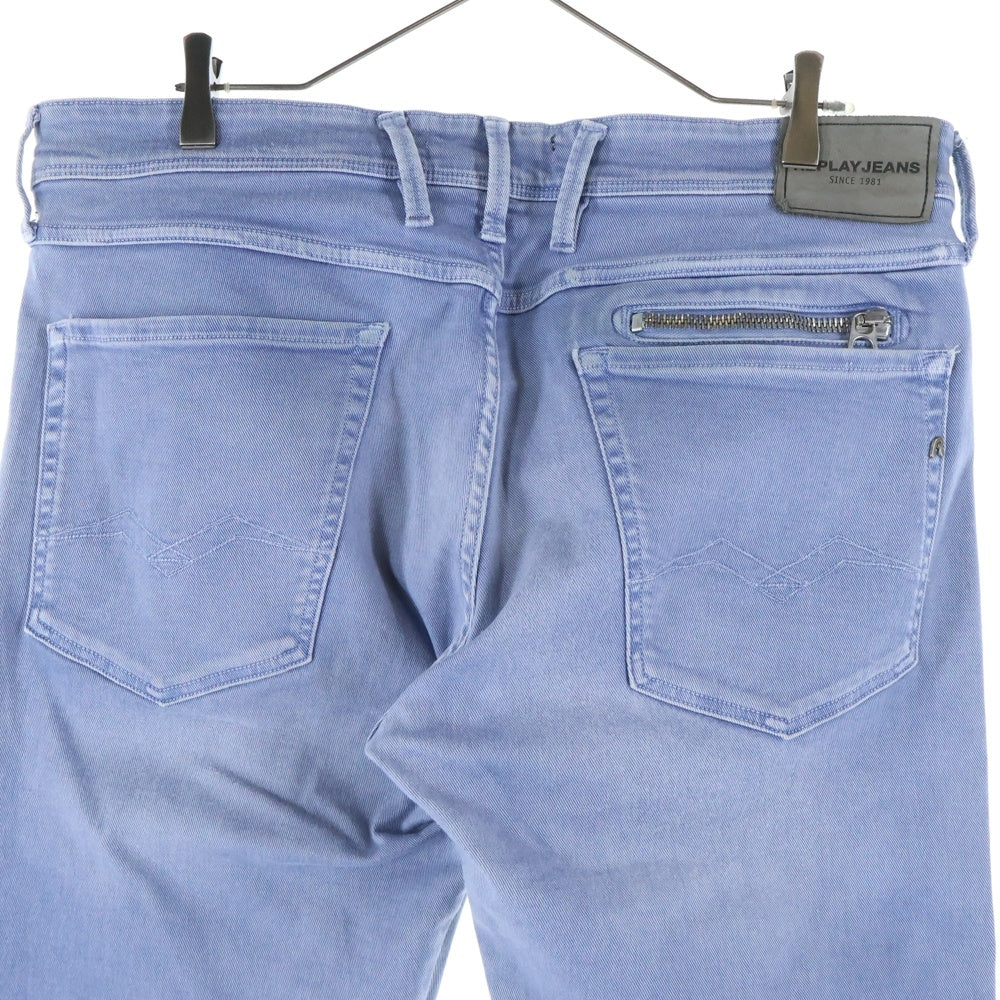 REPLAY(リプレイ) ANBASS アンバス ジップフライ デニムパンツ ライトブルー MC914