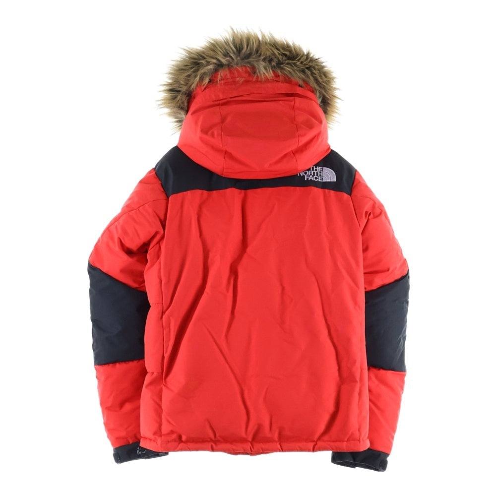 THE NORTH FACE(ザノースフェイス) POLAR JACKET ポーラージャケット ナイロン フーデッドダウンジャケット レッド ND91704R