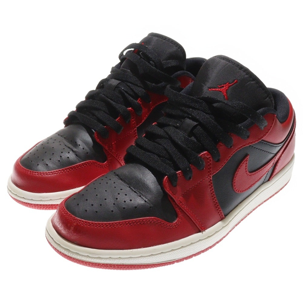 NIKE(ナイキ) AIR JORDAN 1 LOW VARSITY RED エアジョーダン1 バーシティレッド ローカットスニーカー レッド US9/27cm 553558-606