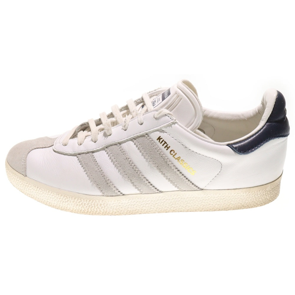 adidas(アディダス) × KITH GAZELLE キス ガゼル レザー ローカットスニーカー ホワイト US9/27cm FX5391