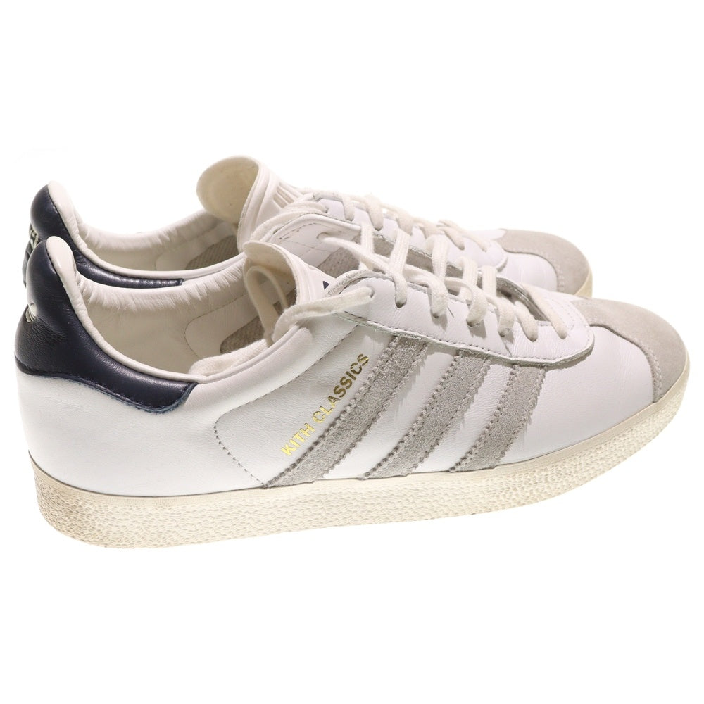 adidas(アディダス) × KITH GAZELLE キス ガゼル レザー ローカットスニーカー ホワイト US9/27cm FX5391