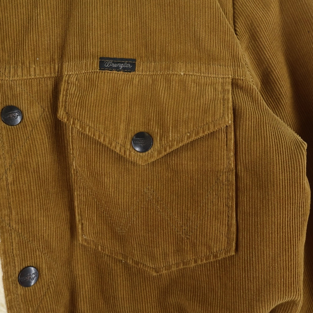 Wrangler(ラングラー) × AMERICAN RAG CIE アメリカンラグシー コーデュロイ ランチコート ブラウン S9124
