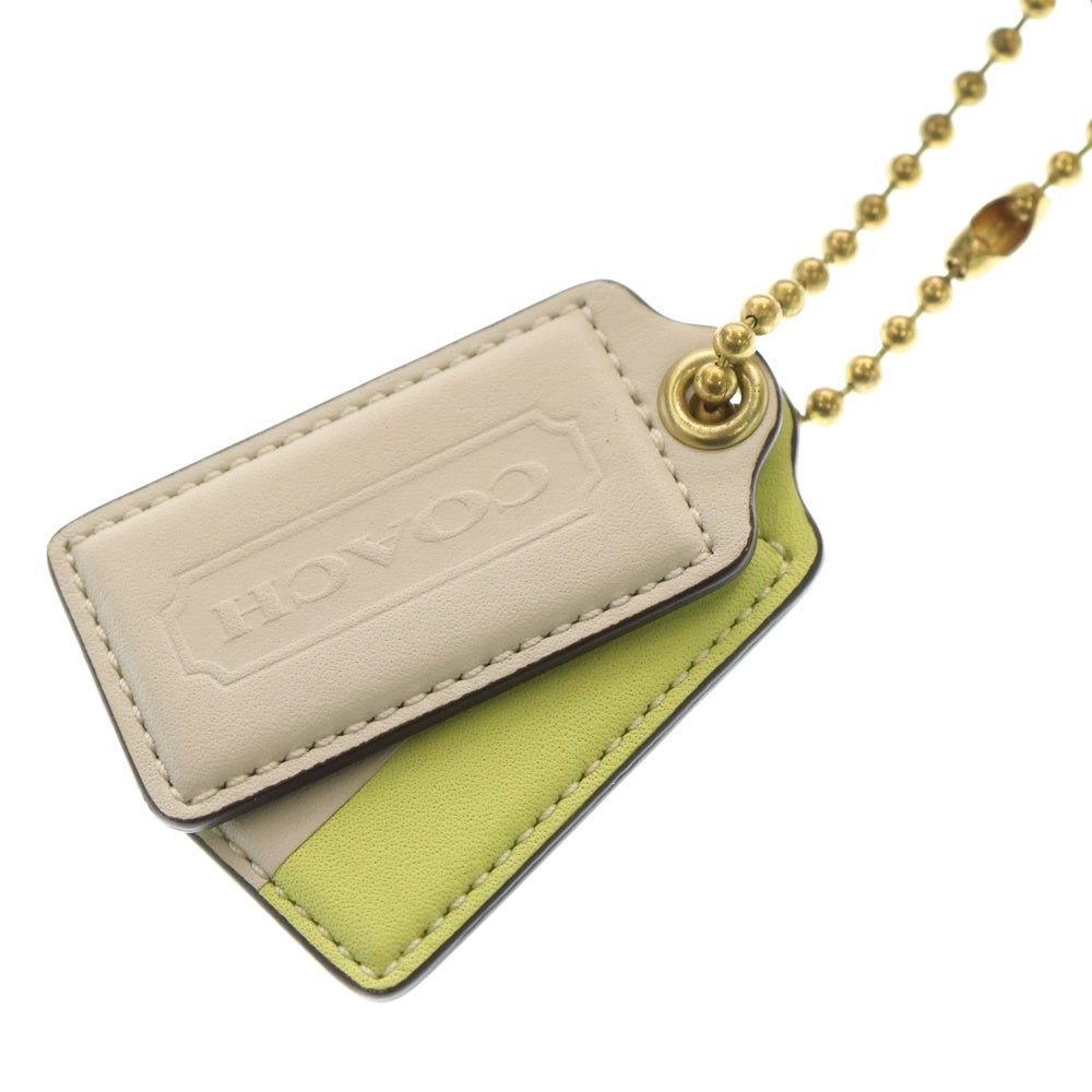 COACH(コーチ) シグネチャーロゴ PVCショルダーバッグ ベージュ L0873-42385 レディース