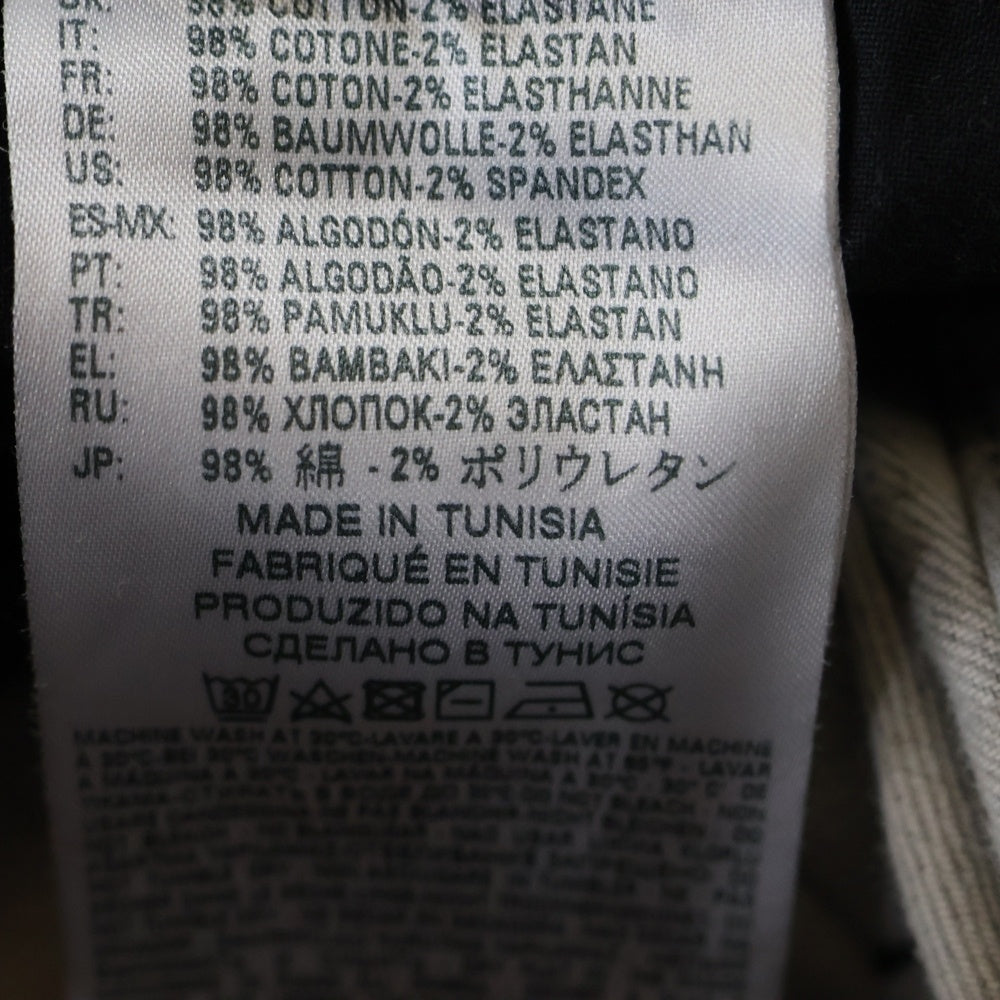 DIESEL(ディーゼル) ブレイブマンロゴ マルチポケット ジップアップ ダメージ加工 スキニーパンツ グレー