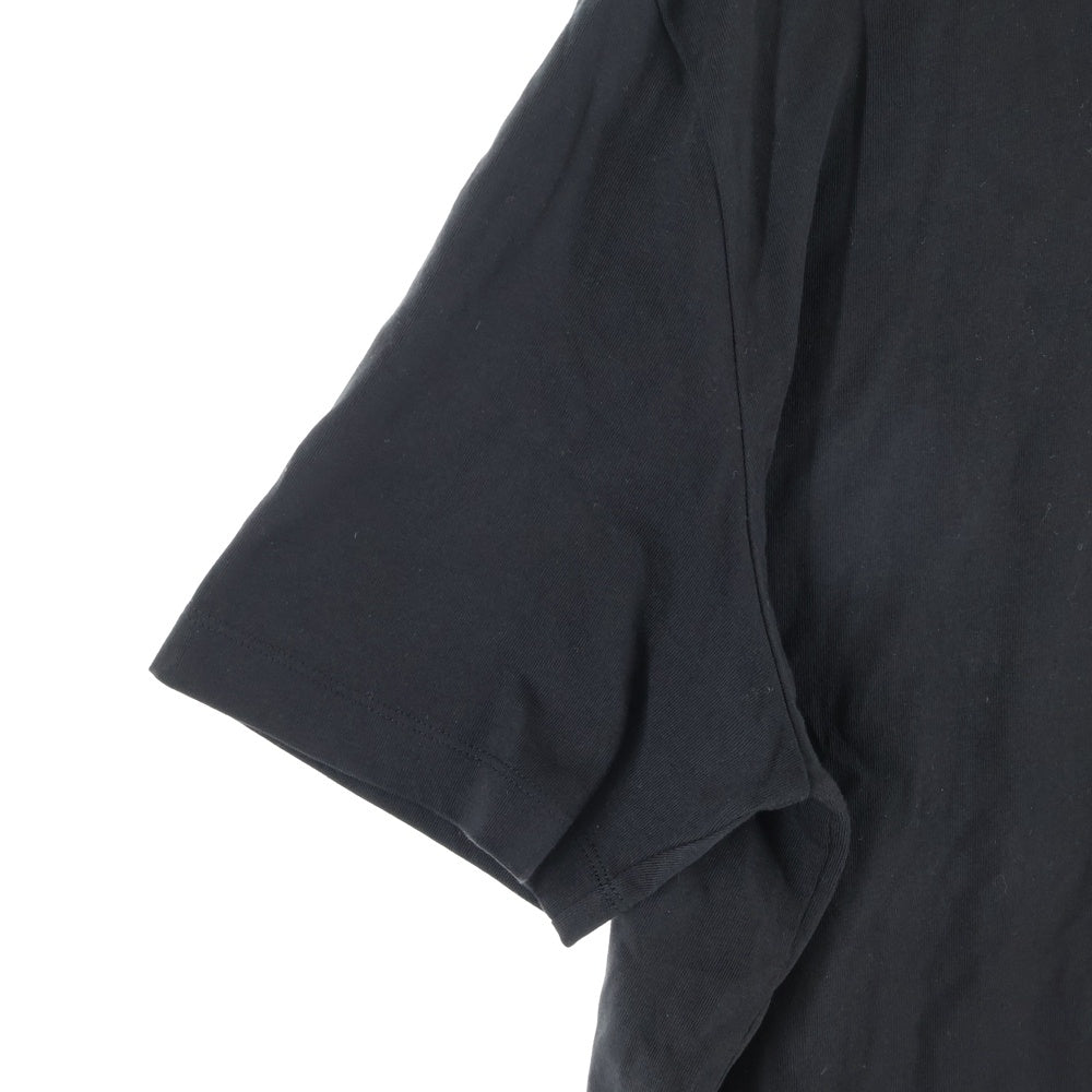 MONCLER(モンクレール) 21SS 両面プリントデザイン アームロゴ クルーネック カットソー 半袖Tシャツ ブラック H20918C00001