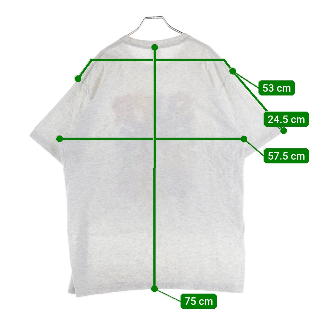 SUPREME(シュプリーム) 20AW Balloons Tee バルーン フロントロゴデザイン クルーネック カットソー 半袖Tシャツ グレー