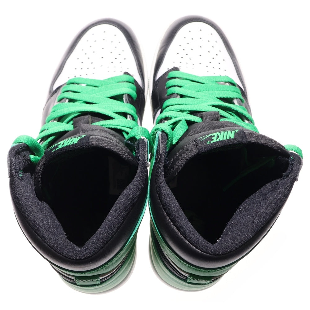 NIKE(ナイキ) AIR JORDAN 1 RETRO HIGH OG LUCKY GREEN エアジョーダン レトロ ラッキーグリーン ハイカットスニーカー グリーン/ホワイト US8/26cm DZ5485-031