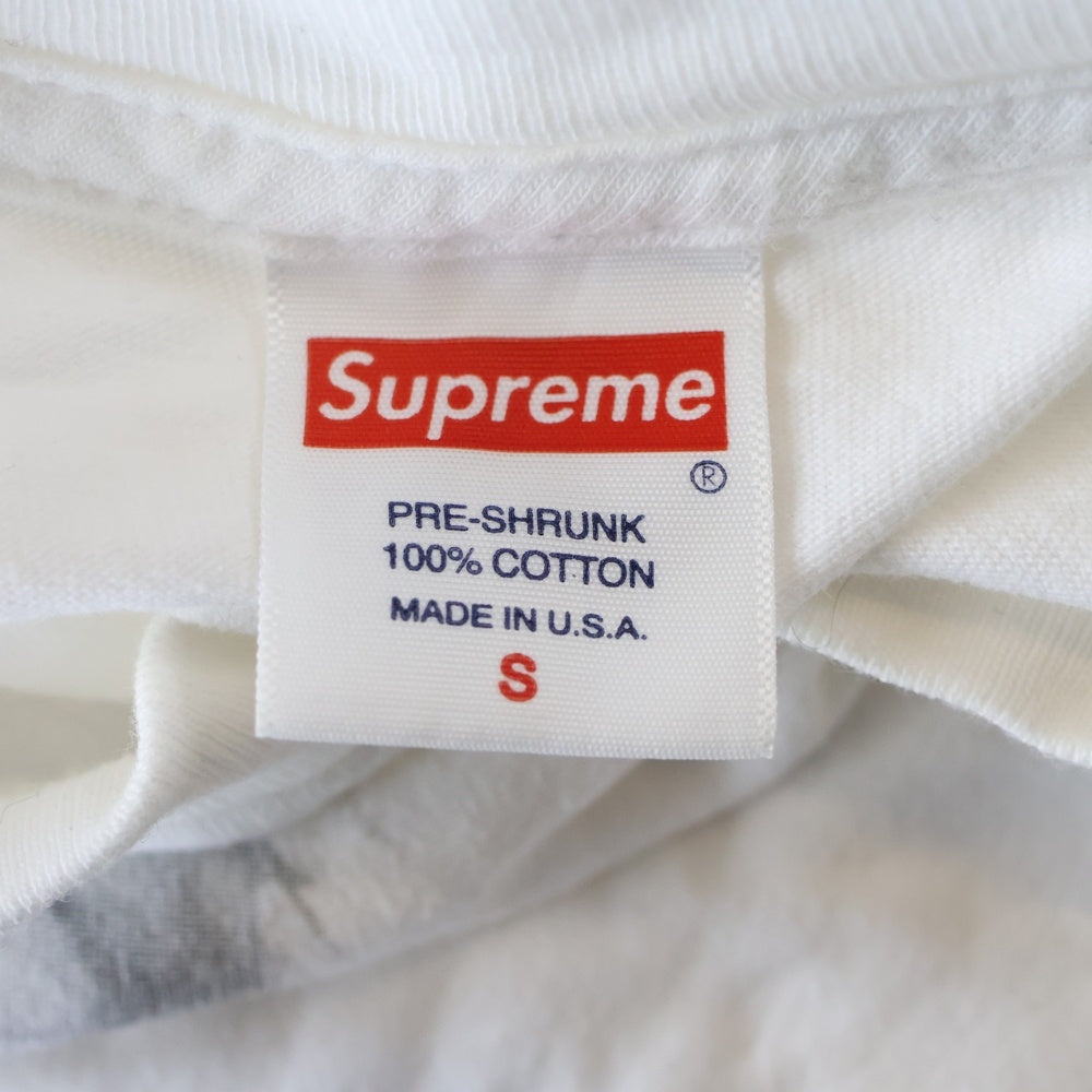 SUPREME(シュプリーム) 19AW Smoke Tee スモークプリント Tシャツ 半袖カットソー ホワイト