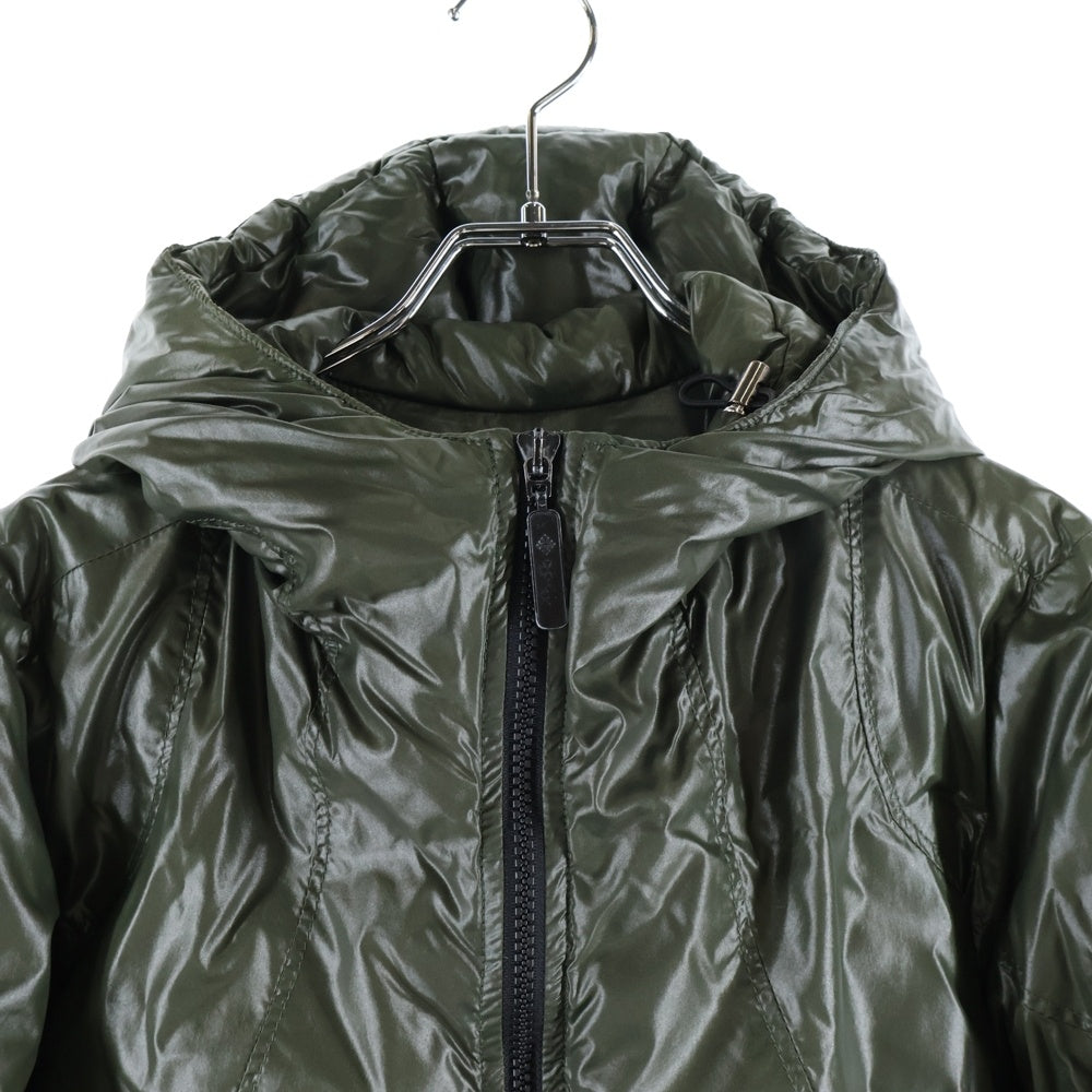 TATRAS(タトラス) ナイロン フーデッド ダウンジャケット カーキ MTA-415-10