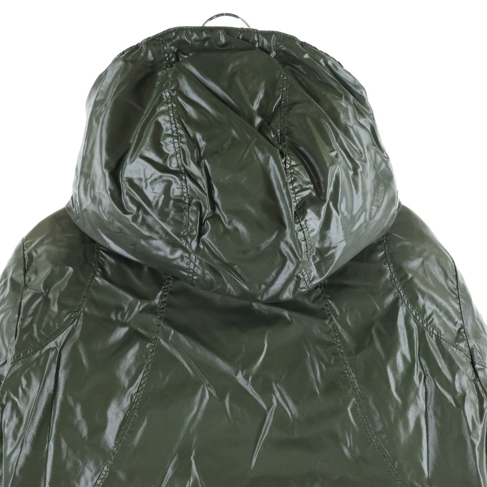 TATRAS(タトラス) ナイロン フーデッド ダウンジャケット カーキ MTA-415-10