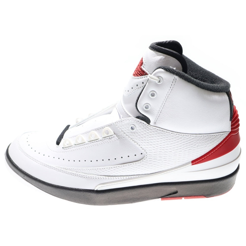 NIKE(ナイキ) AIR JORDAN 2 OG CHICAGO エアジョーダン2 シカゴ ハイカットスニーカー ホワイト/レッド US10/28cm DX2454-106