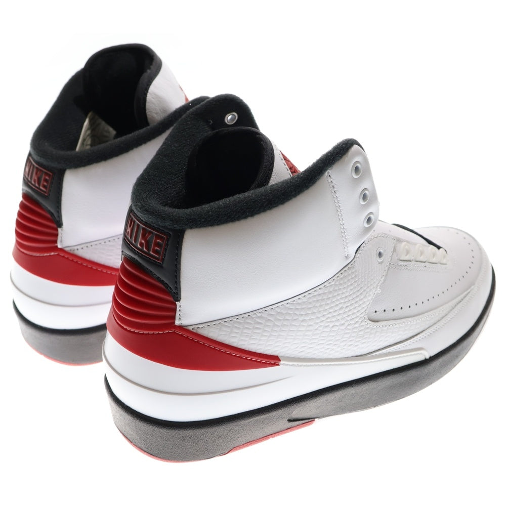NIKE(ナイキ) AIR JORDAN 2 OG CHICAGO エアジョーダン2 シカゴ ハイカットスニーカー ホワイト/レッド US10/28cm DX2454-106