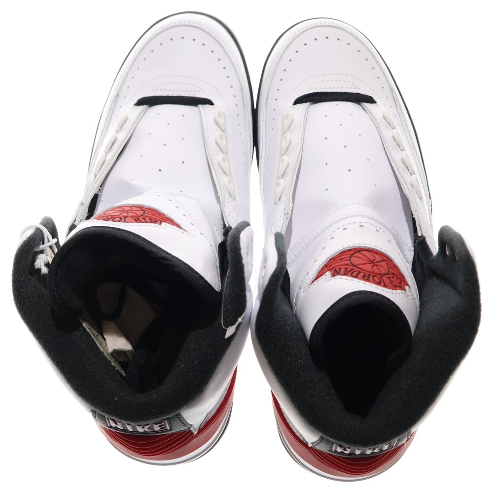 NIKE(ナイキ) AIR JORDAN 2 OG CHICAGO エアジョーダン2 シカゴ ハイカットスニーカー ホワイト/レッド US10/28cm DX2454-106