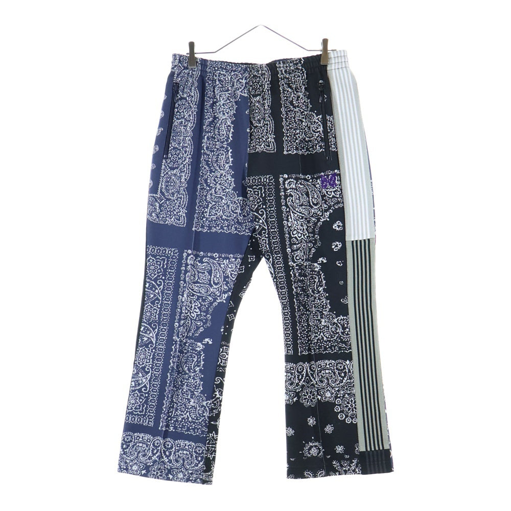 Needles(ニードルス) ×MIYAGIHIDETAKA ミヤギヒデタカ サイドライン バンダナ柄 ドローストリング トラックパンツ マルチ