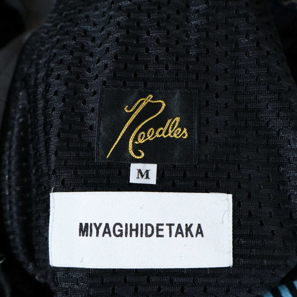 Needles(ニードルス) ×MIYAGIHIDETAKA ミヤギヒデタカ サイドライン バンダナ柄 ドローストリング トラックパンツ マルチ