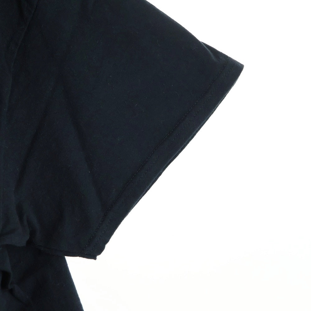 UNDERCOVER(アンダーカバー) ×Yu Nagaba 長場雄 BEAR MASK TEE フロントロゴデザイン クルーネック カットソー 半袖Tシャツ ブラック UCIE9813-2