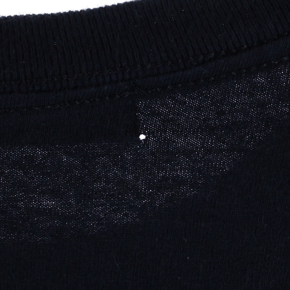 UNDERCOVER(アンダーカバー) ×Yu Nagaba 長場雄 BEAR MASK TEE フロントロゴデザイン クルーネック カットソー 半袖Tシャツ ブラック UCIE9813-2