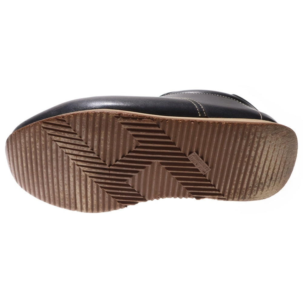 HERMES(エルメス) クイック Hロゴ レザー ローカットシューズ スニーカー ブラウン