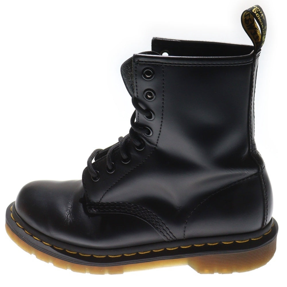 Dr. Martens ブラック ハイカットブーツ Dr.Martens(ドクターマーチン) 1460 8ホール レザーハイカットブーツ