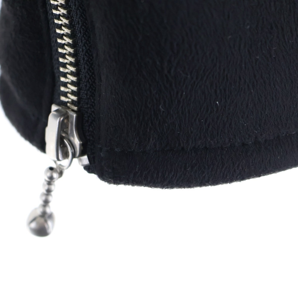 NEIGHBORHOOD(ネイバーフッド) 19AW RIDERS FM E-JKT マルチポケット ベルト付き ロゴデザインジップアップ ムートンライダースジャケット ブラック 192PPNH-JKM06