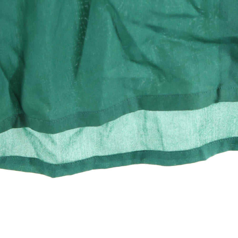 WACKO MARIA(ワコマリア) ×56TATOO STUDIO HAWAIIAN SHIRTS L/L 56タトゥー スタジオ フロントドクロデザイン 胸ポケット オープンカラー ハワイアン長袖シャツ グリーン