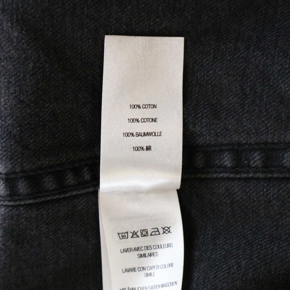 SUPREME(シュプリーム) 25SS Loose Fit S/S Denim Painter Shirt ルーズフィット ダブル胸ポケット ペインター デニム 半袖シャツ ブラック