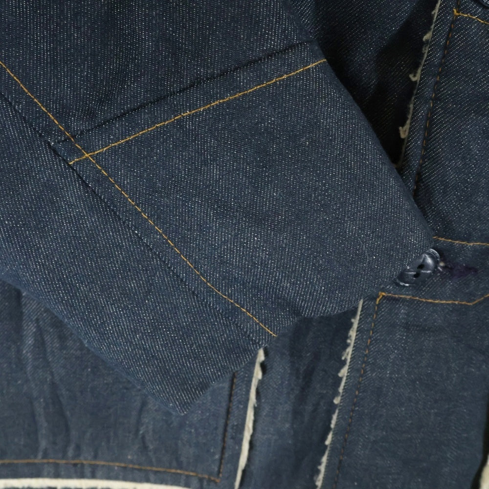 VINTAGE(ヴィンテージ) 70-80S SEARS PUT ON SHOP VINTAGE シアーズ プットオンショップ ヴィンテージ ボア デニムジャケット インディゴ