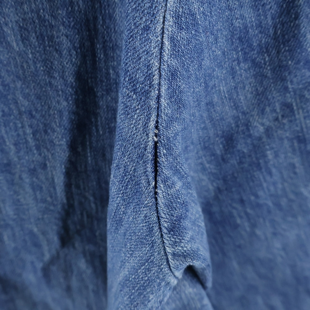 REVO.(レボ) スナップボタン デニム コーチジャケット インディゴ