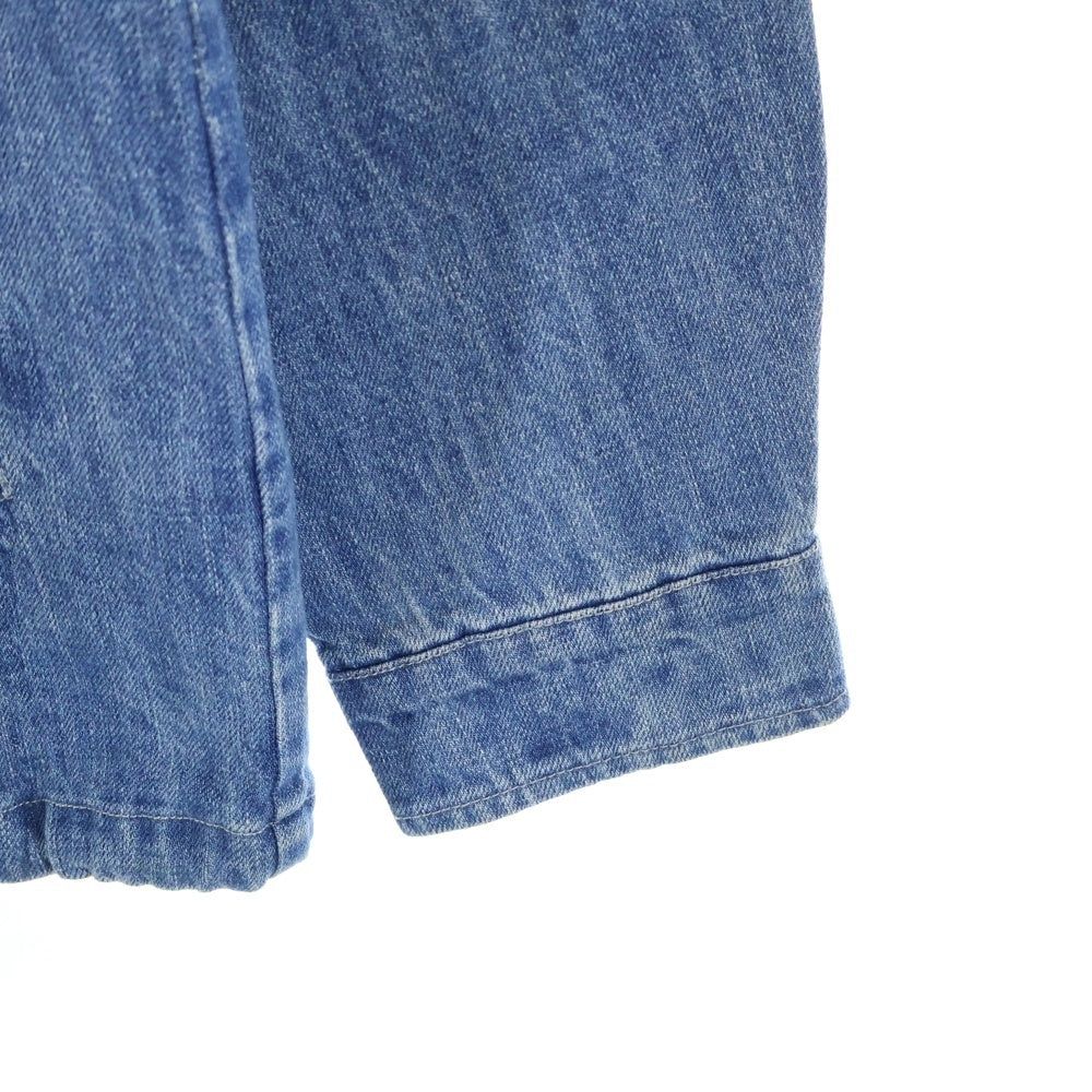 REVO.(レボ) スナップボタン デニム コーチジャケット インディゴ