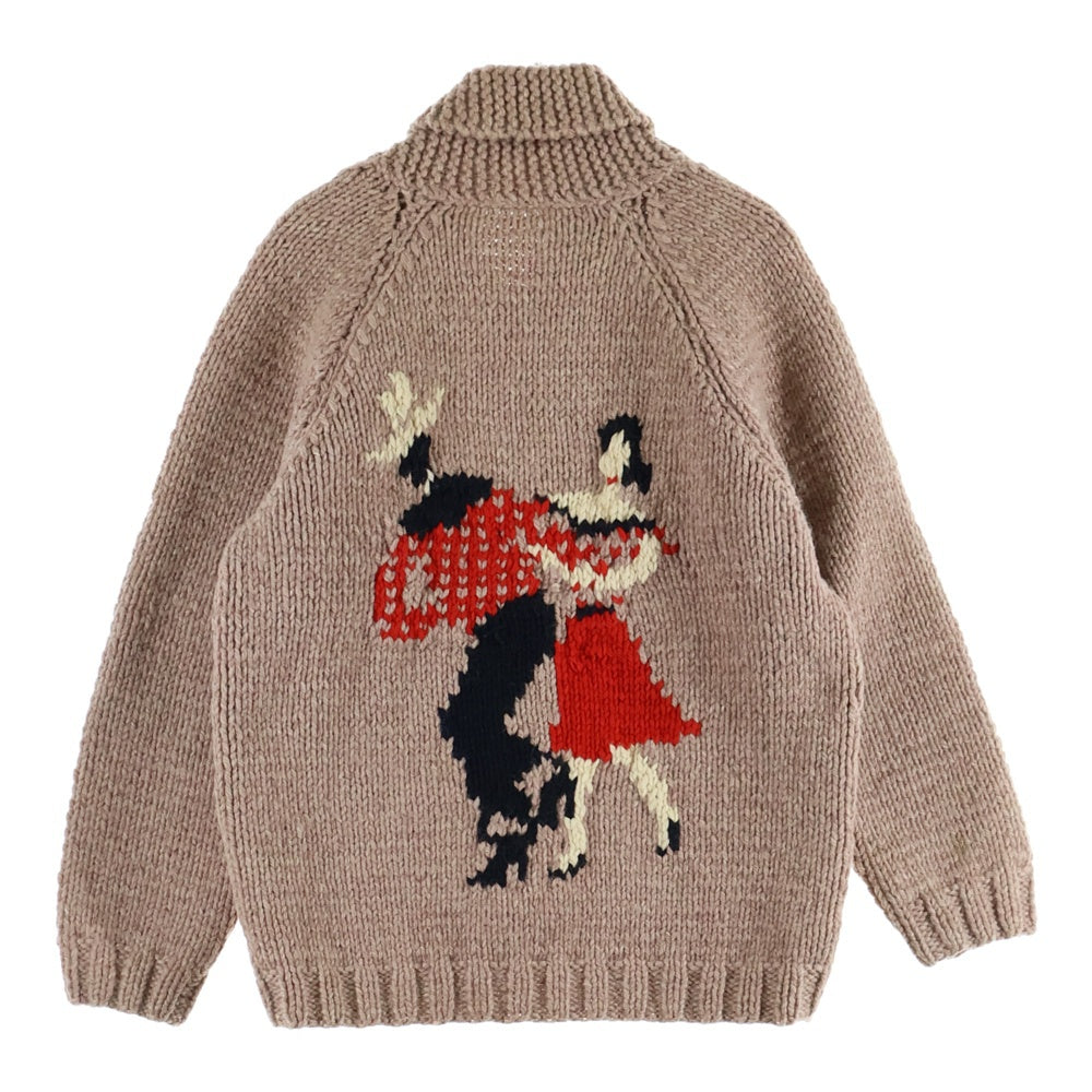 VINTAGE(ヴィンテージ) 60-70S VINTAGE ヴィンテージ 棒タロン ロカビリー ダンスパターン カウチンジャケット ピンク