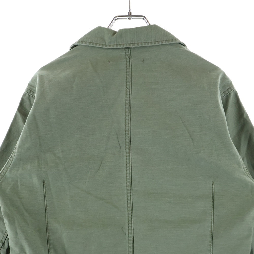 AMERICAN RAG CIE(アメリカンラグシー) ミリタリーサンプリング 長袖フィールドシャツ カーキ