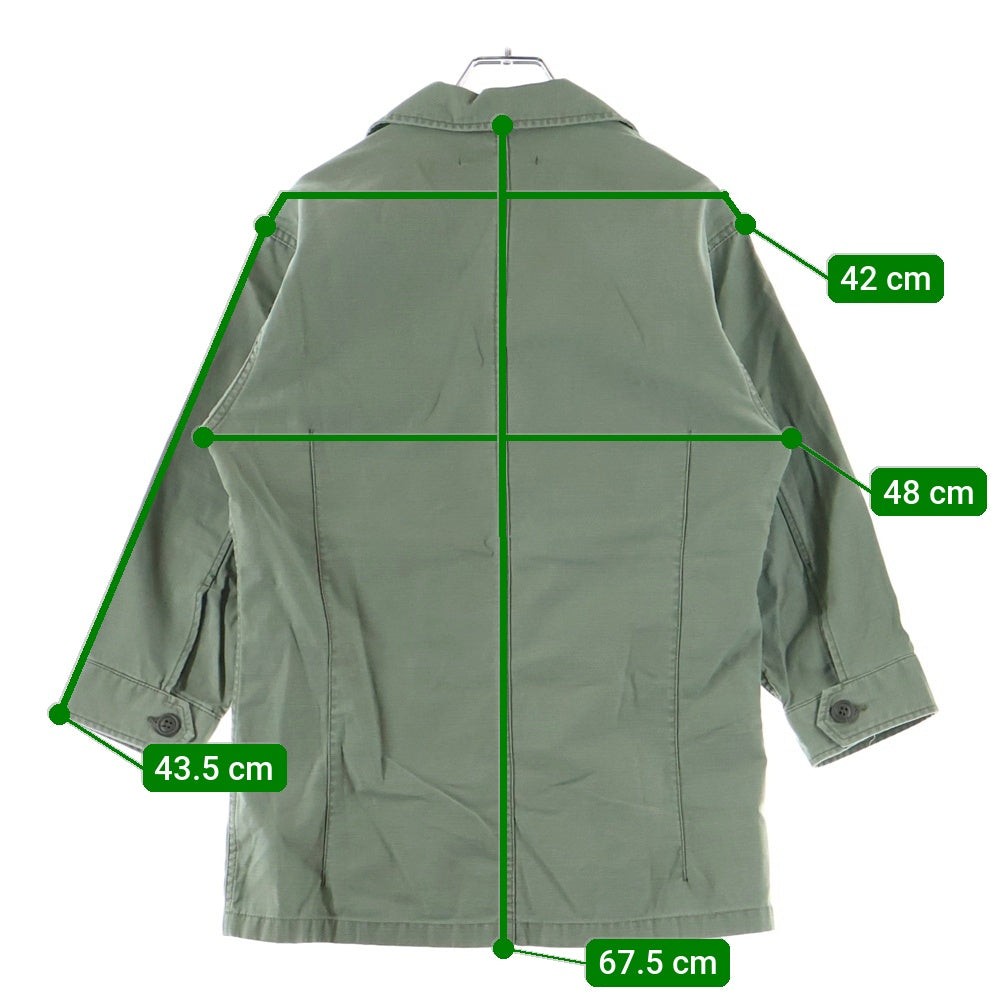 AMERICAN RAG CIE(アメリカンラグシー) ミリタリーサンプリング 長袖フィールドシャツ カーキ