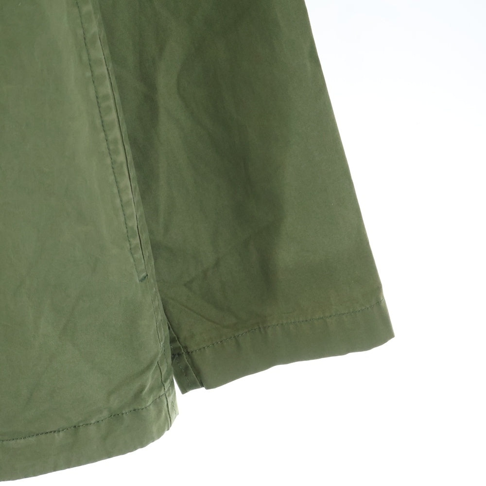 SHIPS(シップス) liflattie ships リフラティシップス フーデッド長袖シャツ レディース カーキ