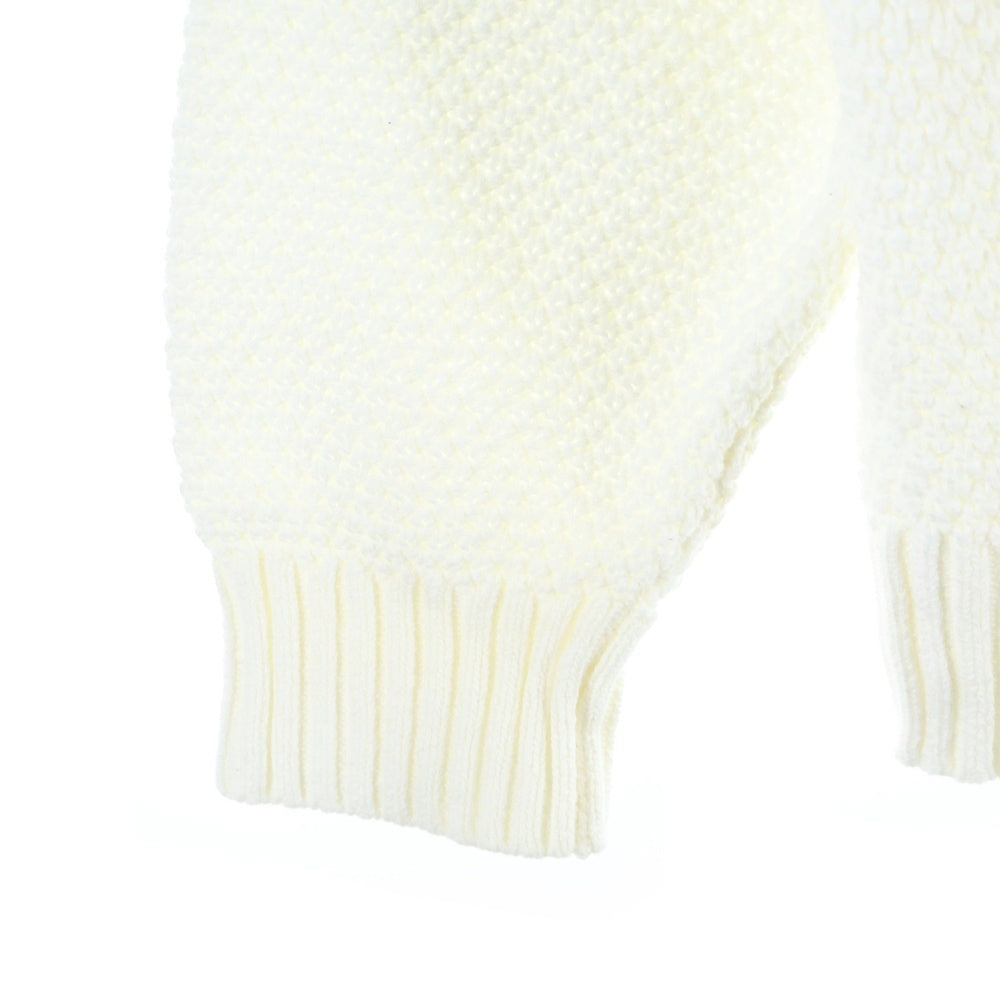 SUPREME(シュプリーム) 20AW Textured Small Box Sweater テクスチャード スモールボックスロゴ クルーネックニットセーター ホワイト