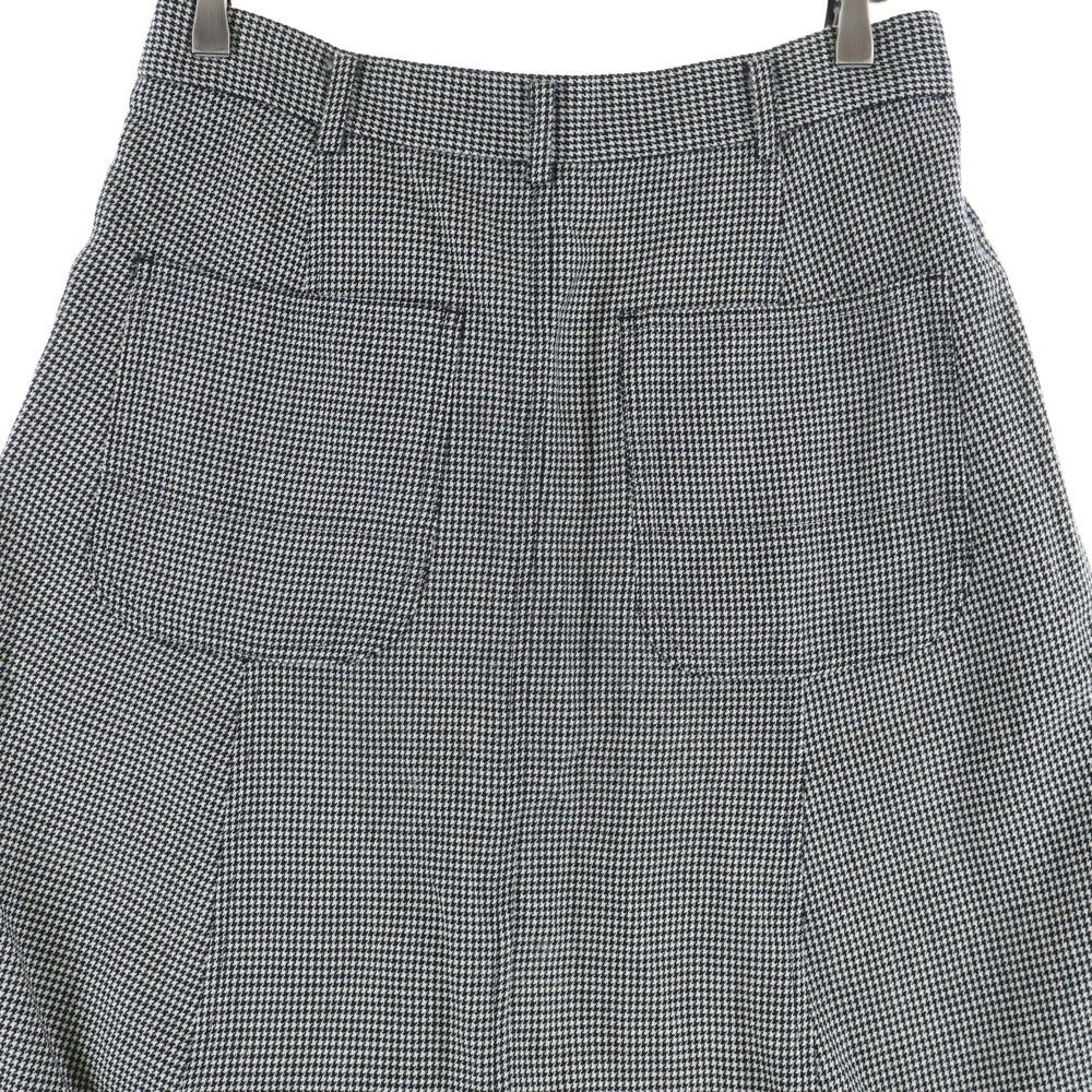 BLACK COMME des GARCONS(ブラックコムデギャルソン) 10AW AD2010 千鳥格子 ウール サルエルパンツ ブラック/ホワイト 1F-P020