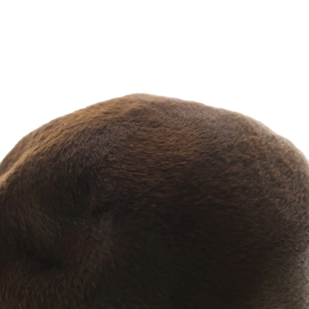 NUMBER (N)INE(ナンバーナイン) チェコ製 ハラコハット 帽子 ブラウン