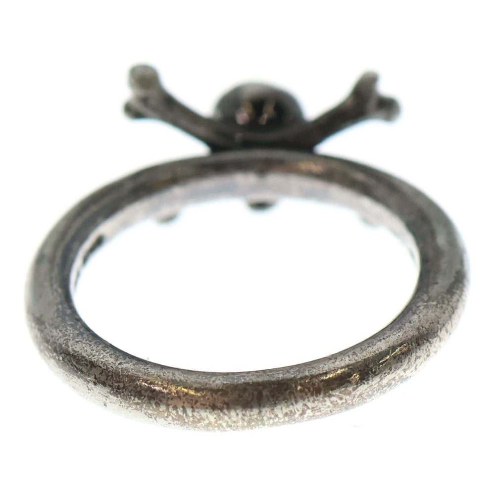 NUMBER (N)INE(ナンバーナイン) ×JAM HOME MADE ジャムホームメイド スカル クロスボーン リング 指輪 シルバー