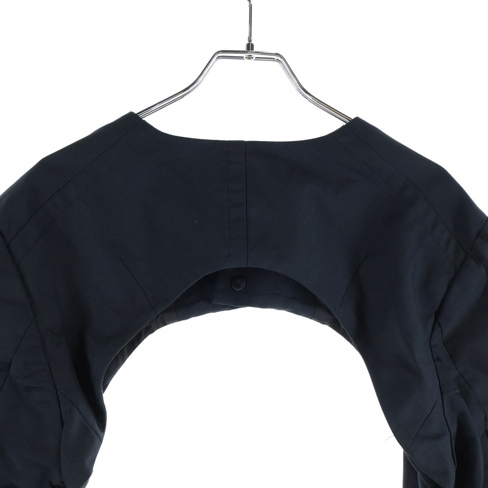 TAKAHIROMIYASHITA The SoloIst.(タカヒロミヤシタザソロイスト) 18SS 音符エンブロイダリー アームジャケット ブラック sj.0031SS18