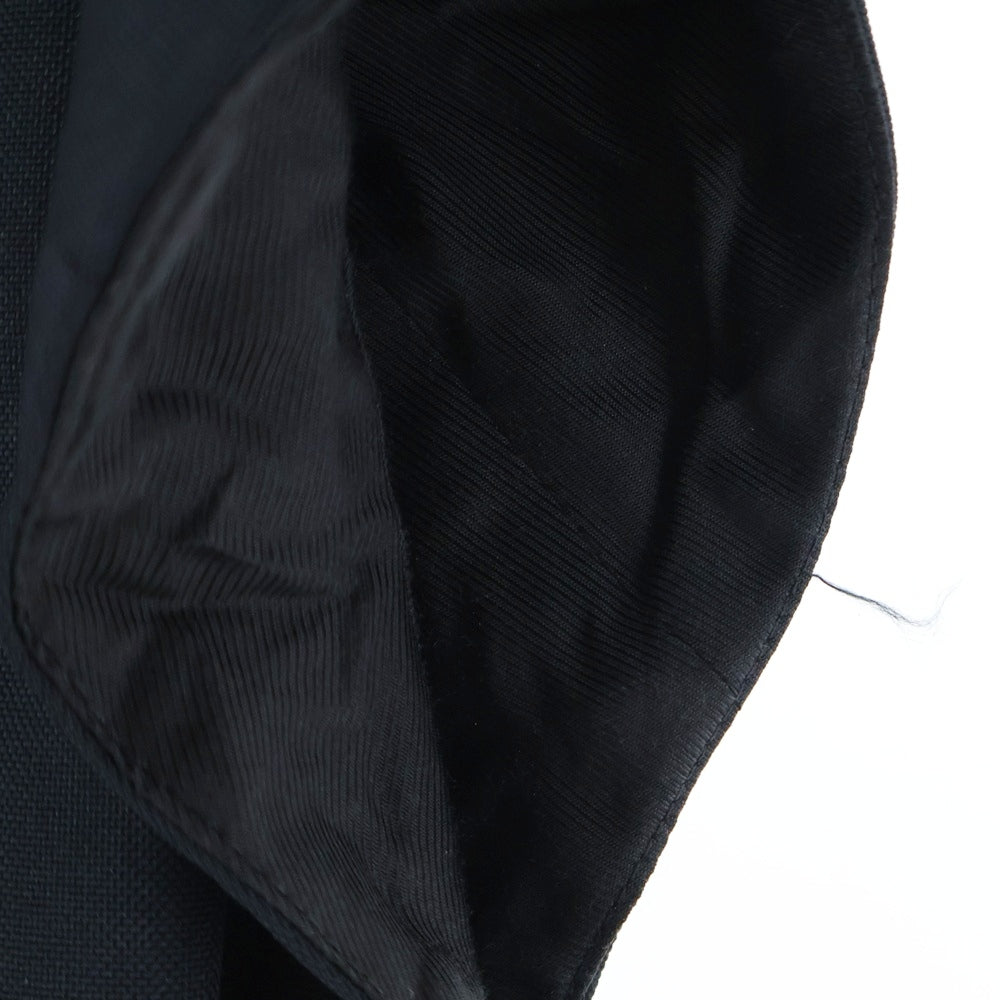 TAKAHIROMIYASHITA The SoloIst.(タカヒロミヤシタザソロイスト) 18SS 音符エンブロイダリー アームジャケット ブラック sj.0031SS18