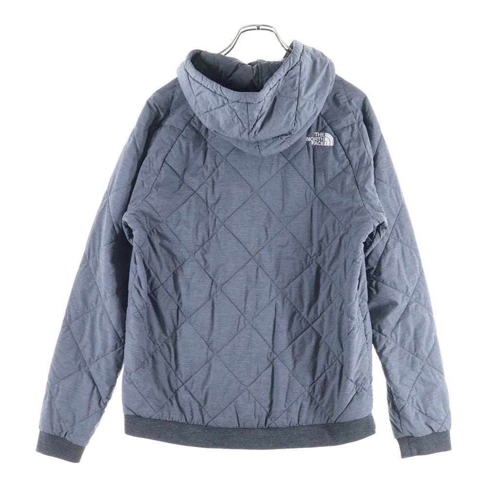 THE NORTH FACE(ザノースフェイス) VERTEX SWEAT HOODIE ヴァーテックス 胸ロゴデザイン 中綿 フーデッド ダウンジャケット グレー NY81783